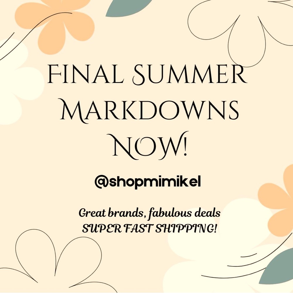 End of Summer Sale!